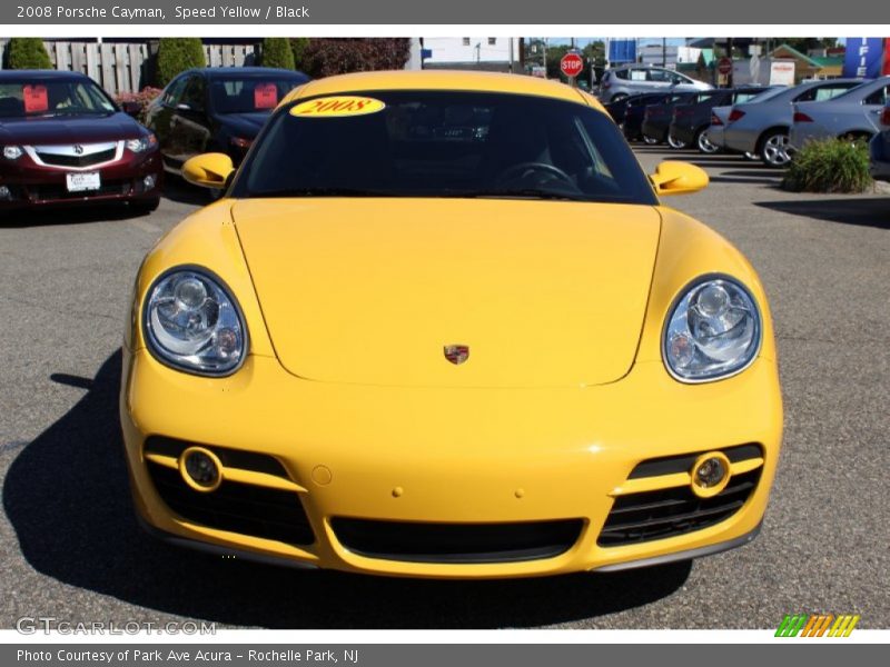  2008 Cayman  Speed Yellow