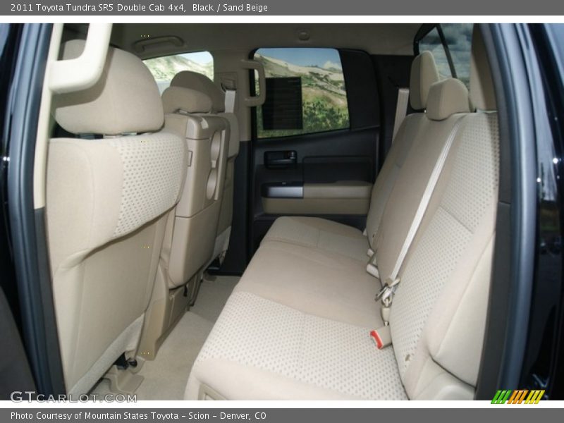 Black / Sand Beige 2011 Toyota Tundra SR5 Double Cab 4x4