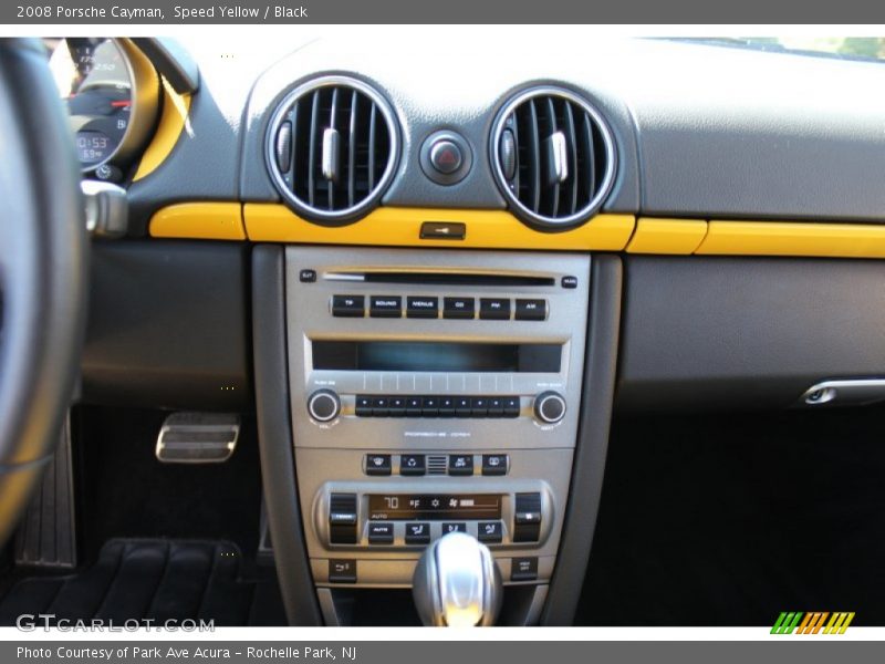 Speed Yellow / Black 2008 Porsche Cayman