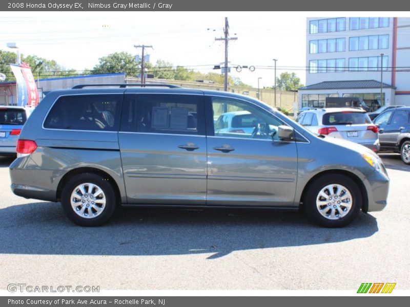 Nimbus Gray Metallic / Gray 2008 Honda Odyssey EX