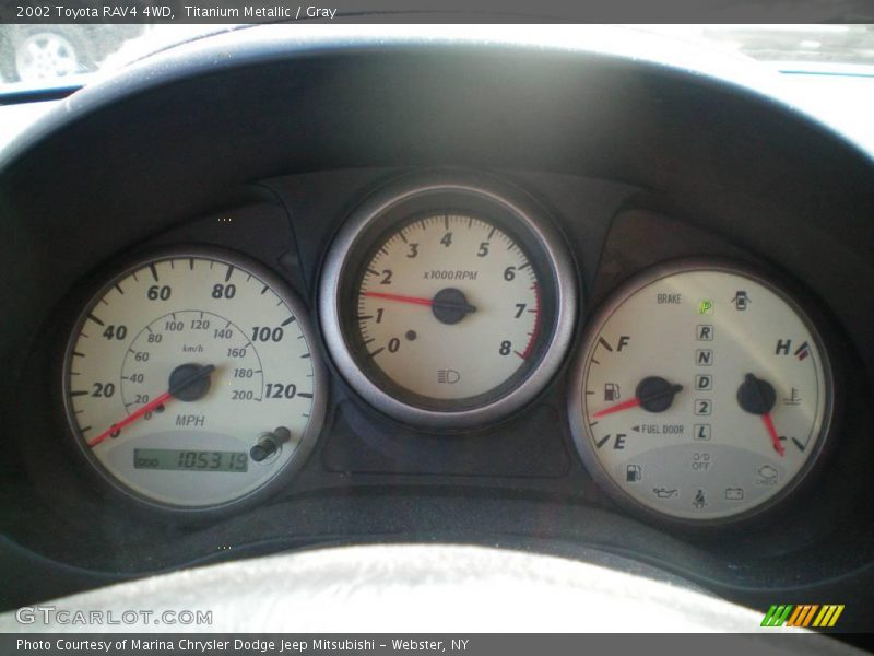 Titanium Metallic / Gray 2002 Toyota RAV4 4WD