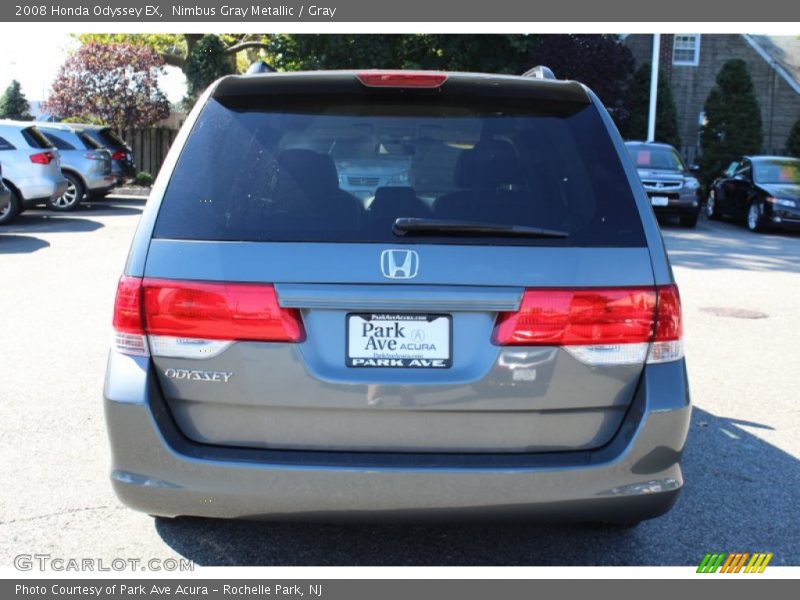 Nimbus Gray Metallic / Gray 2008 Honda Odyssey EX