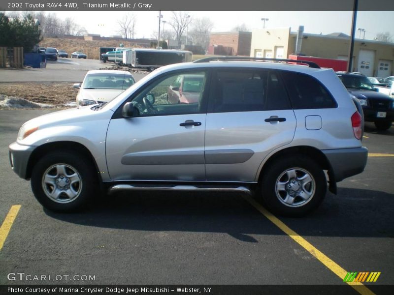 Titanium Metallic / Gray 2002 Toyota RAV4 4WD