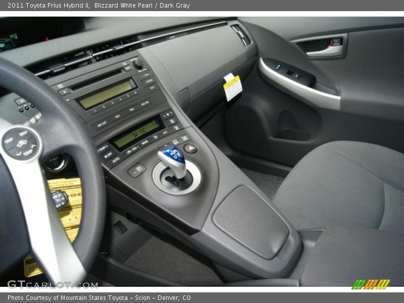 Blizzard White Pearl / Dark Gray 2011 Toyota Prius Hybrid II