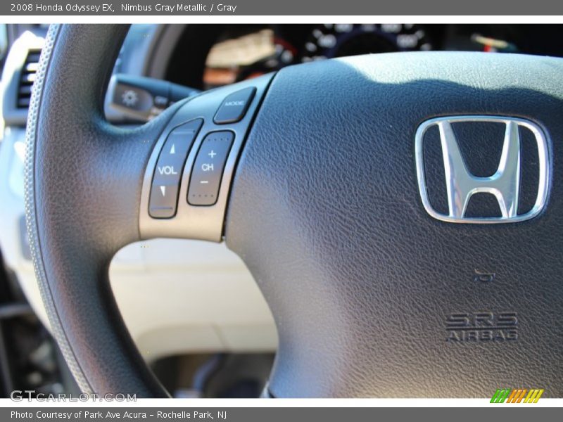 Nimbus Gray Metallic / Gray 2008 Honda Odyssey EX