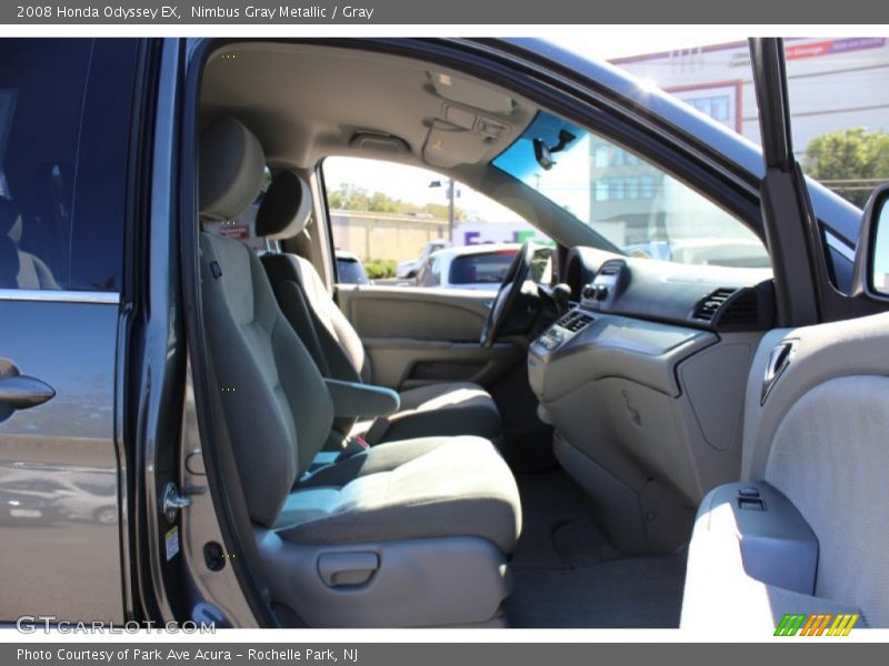 Nimbus Gray Metallic / Gray 2008 Honda Odyssey EX