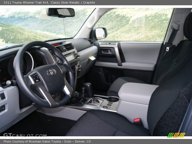 Classic Silver Metallic / Graphite 2011 Toyota 4Runner Trail 4x4