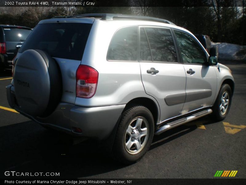 Titanium Metallic / Gray 2002 Toyota RAV4 4WD