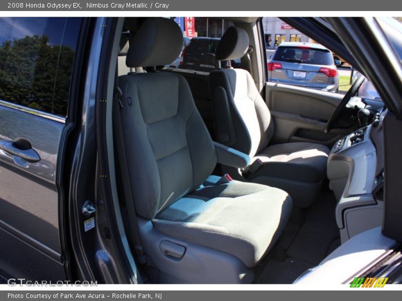 Nimbus Gray Metallic / Gray 2008 Honda Odyssey EX