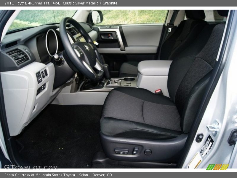 Classic Silver Metallic / Graphite 2011 Toyota 4Runner Trail 4x4