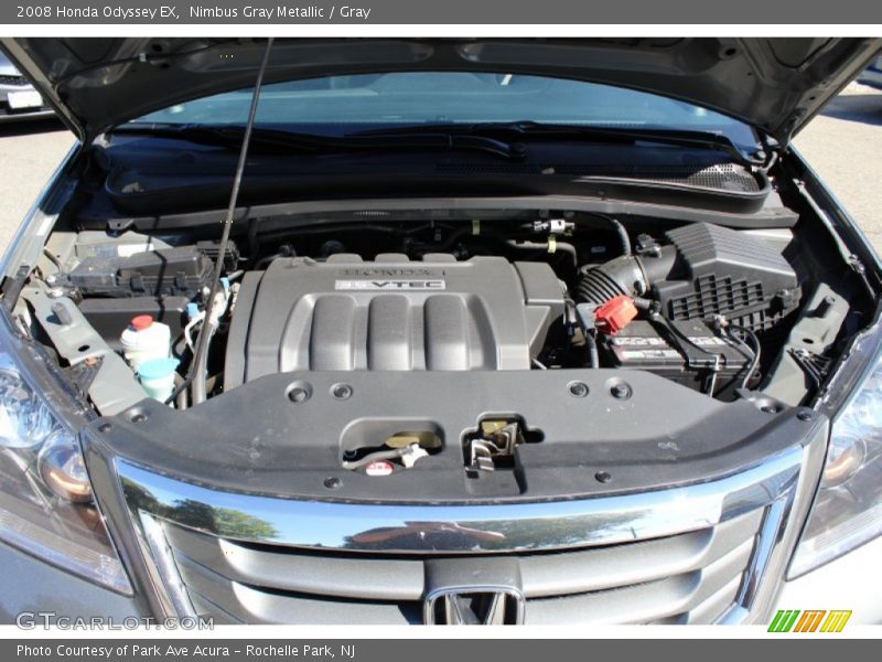 Nimbus Gray Metallic / Gray 2008 Honda Odyssey EX