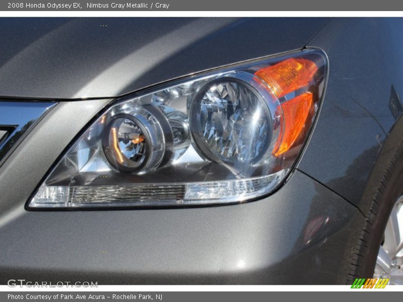 Nimbus Gray Metallic / Gray 2008 Honda Odyssey EX