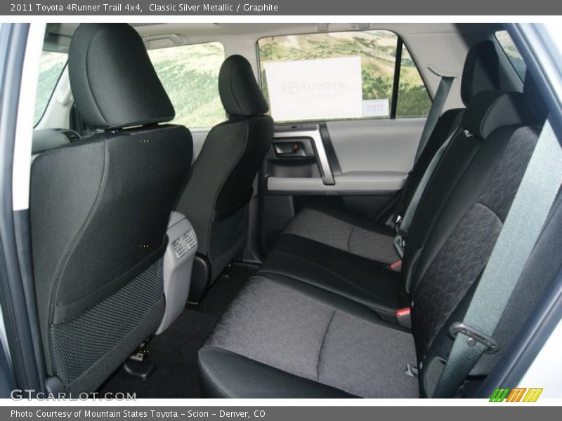 Classic Silver Metallic / Graphite 2011 Toyota 4Runner Trail 4x4