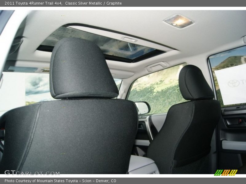 Classic Silver Metallic / Graphite 2011 Toyota 4Runner Trail 4x4