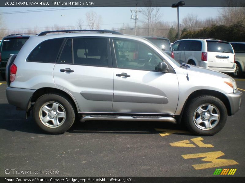 Titanium Metallic / Gray 2002 Toyota RAV4 4WD