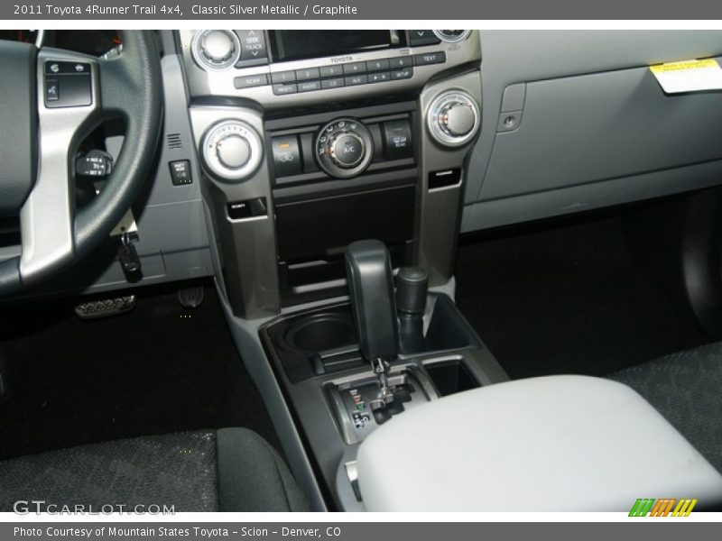 Classic Silver Metallic / Graphite 2011 Toyota 4Runner Trail 4x4