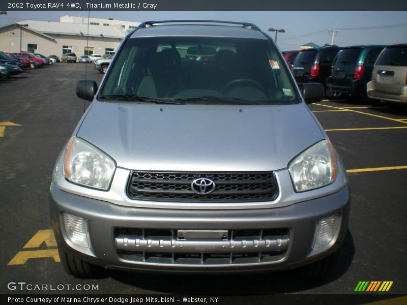 Titanium Metallic / Gray 2002 Toyota RAV4 4WD
