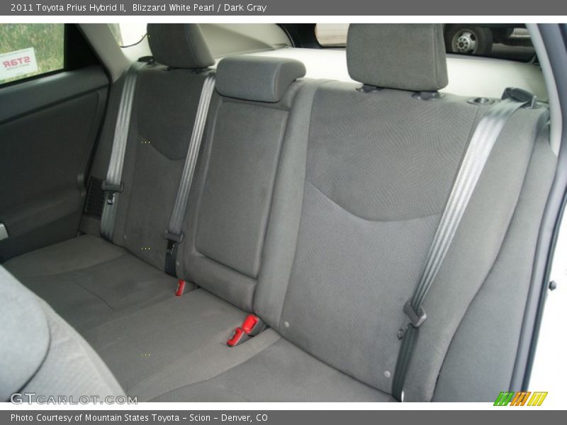 Blizzard White Pearl / Dark Gray 2011 Toyota Prius Hybrid II