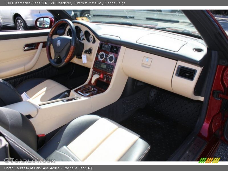 Firemist Metallic / Sienna Beige 2001 Mercedes-Benz SLK 320 Roadster
