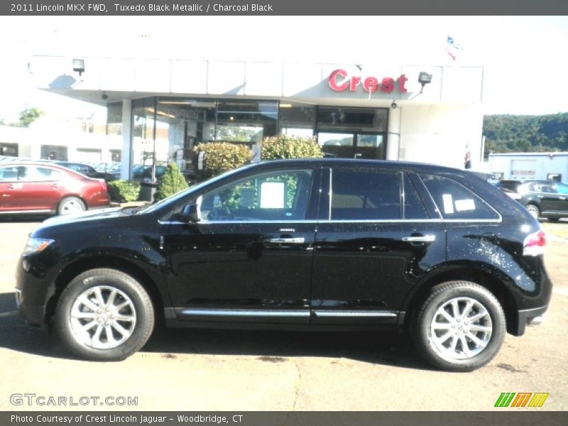 Tuxedo Black Metallic / Charcoal Black 2011 Lincoln MKX FWD