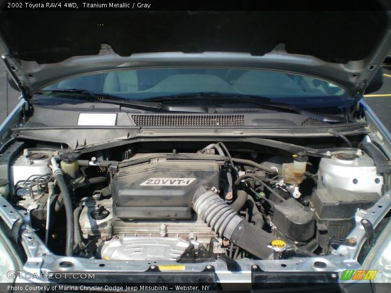 Titanium Metallic / Gray 2002 Toyota RAV4 4WD