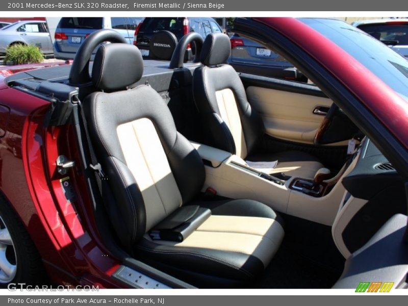 Firemist Metallic / Sienna Beige 2001 Mercedes-Benz SLK 320 Roadster