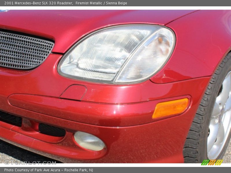 Firemist Metallic / Sienna Beige 2001 Mercedes-Benz SLK 320 Roadster