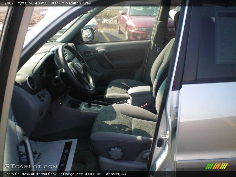 Titanium Metallic / Gray 2002 Toyota RAV4 4WD