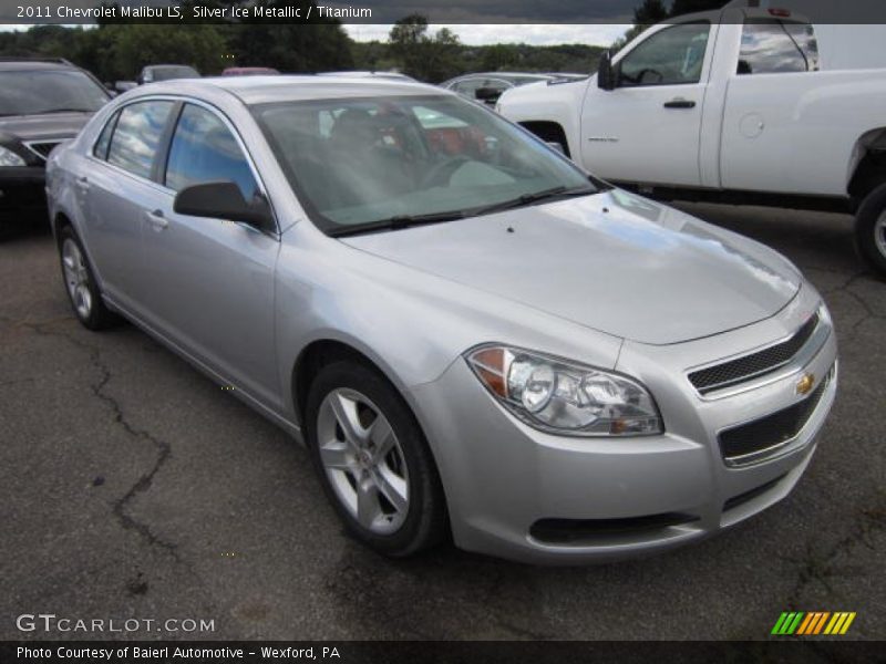 Front 3/4 View of 2011 Malibu LS