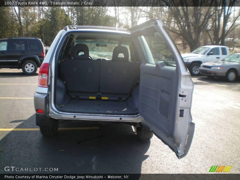 Titanium Metallic / Gray 2002 Toyota RAV4 4WD