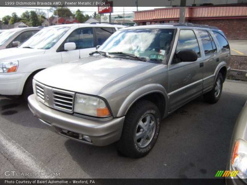 Pewter Metallic / Beige 1999 Oldsmobile Bravada AWD