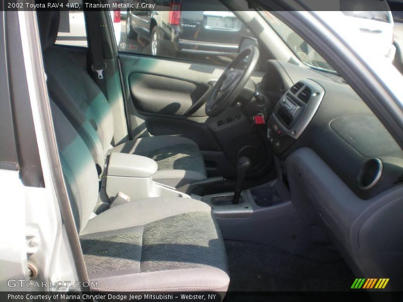 Titanium Metallic / Gray 2002 Toyota RAV4 4WD