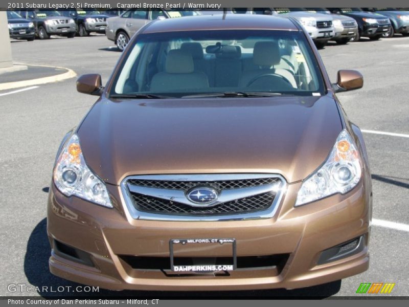 Caramel Bronze Pearl / Warm Ivory 2011 Subaru Legacy 2.5i Premium