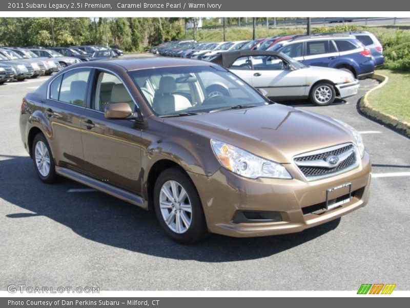 Caramel Bronze Pearl / Warm Ivory 2011 Subaru Legacy 2.5i Premium