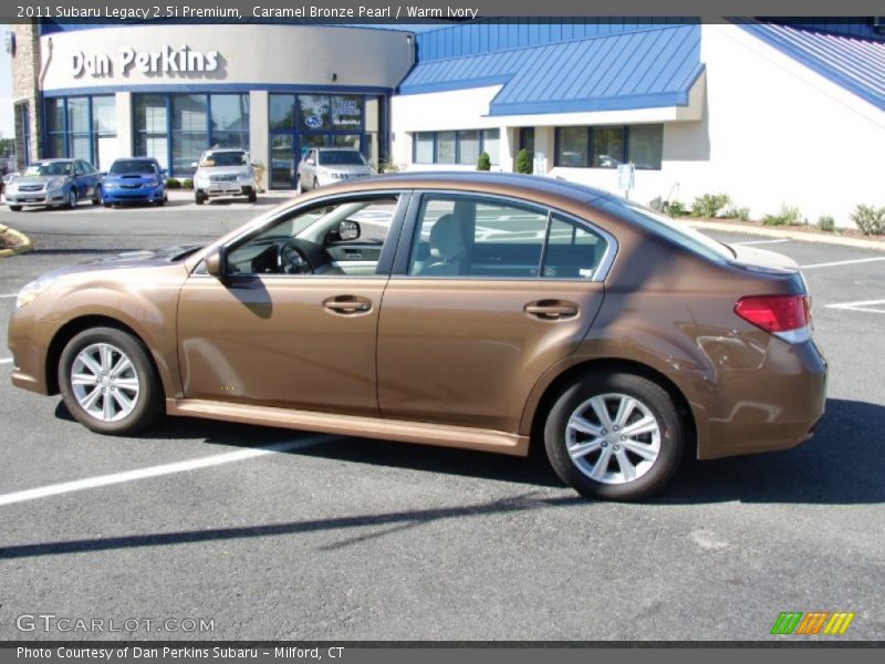 Caramel Bronze Pearl / Warm Ivory 2011 Subaru Legacy 2.5i Premium