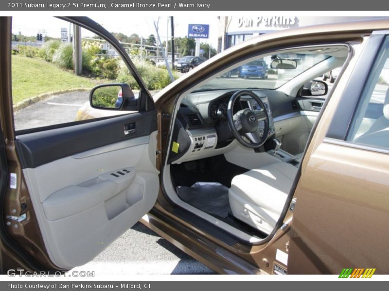 Caramel Bronze Pearl / Warm Ivory 2011 Subaru Legacy 2.5i Premium