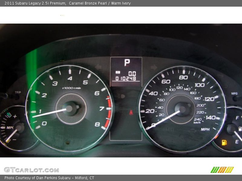 Caramel Bronze Pearl / Warm Ivory 2011 Subaru Legacy 2.5i Premium