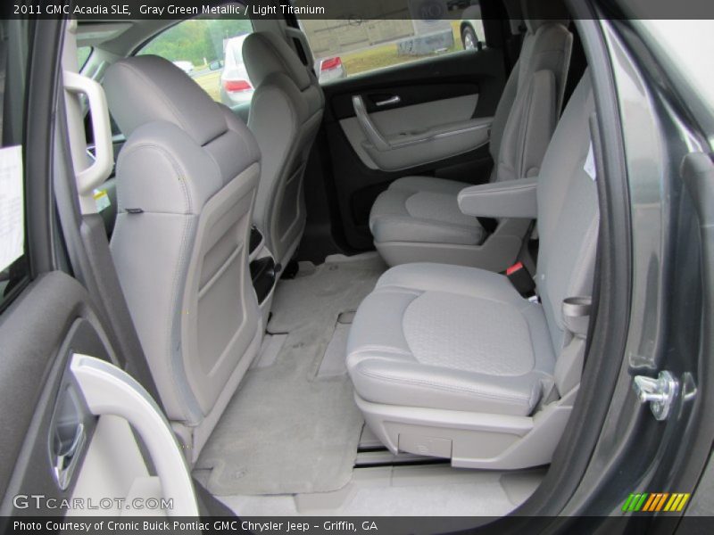 Gray Green Metallic / Light Titanium 2011 GMC Acadia SLE