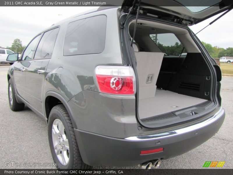 Gray Green Metallic / Light Titanium 2011 GMC Acadia SLE