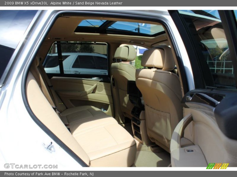 Alpine White / Sand Beige Nevada Leather 2009 BMW X5 xDrive30i