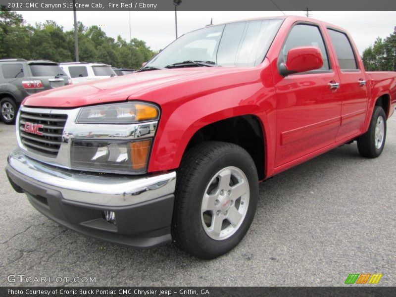 Front 3/4 View of 2012 Canyon SLE Crew Cab
