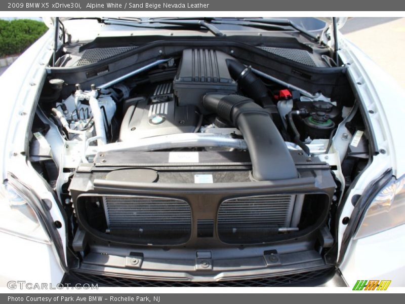 Alpine White / Sand Beige Nevada Leather 2009 BMW X5 xDrive30i