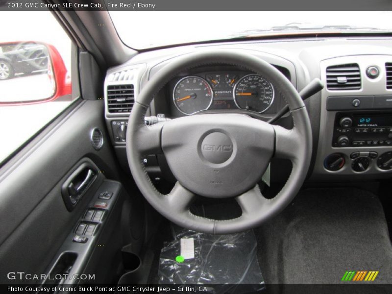  2012 Canyon SLE Crew Cab Steering Wheel