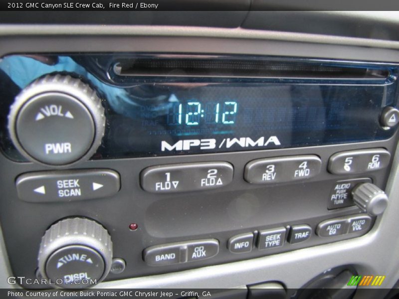 Audio System of 2012 Canyon SLE Crew Cab