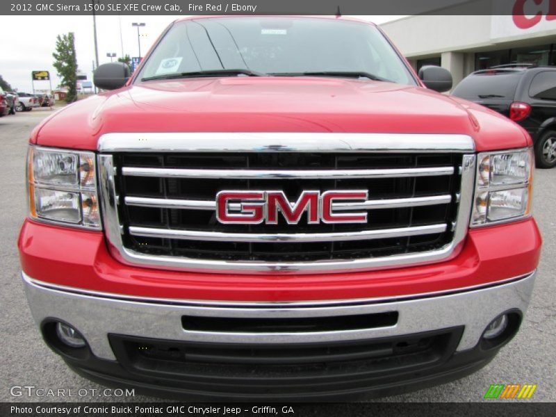 Fire Red / Ebony 2012 GMC Sierra 1500 SLE XFE Crew Cab