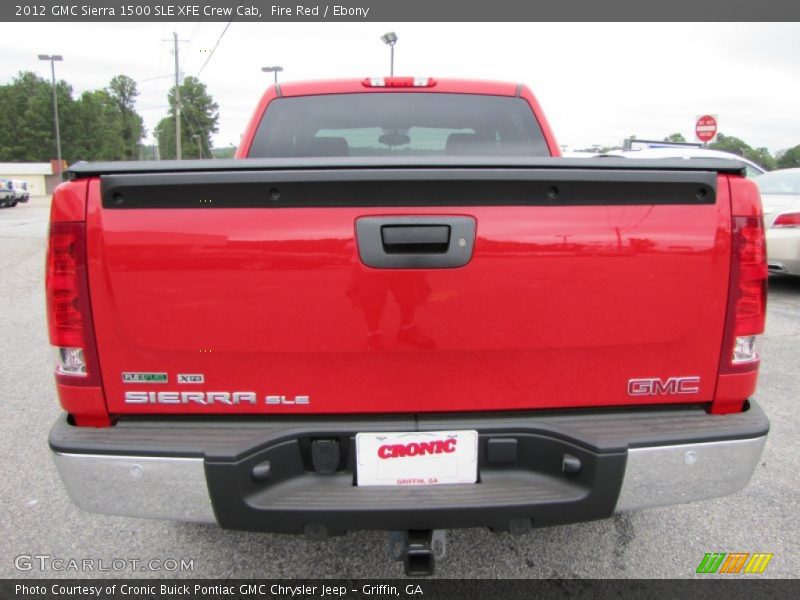 Fire Red / Ebony 2012 GMC Sierra 1500 SLE XFE Crew Cab