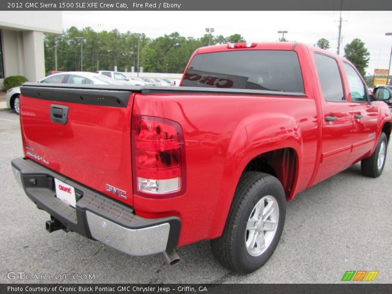 Fire Red / Ebony 2012 GMC Sierra 1500 SLE XFE Crew Cab