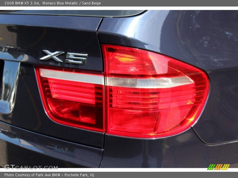 Monaco Blue Metallic / Sand Beige 2008 BMW X5 3.0si