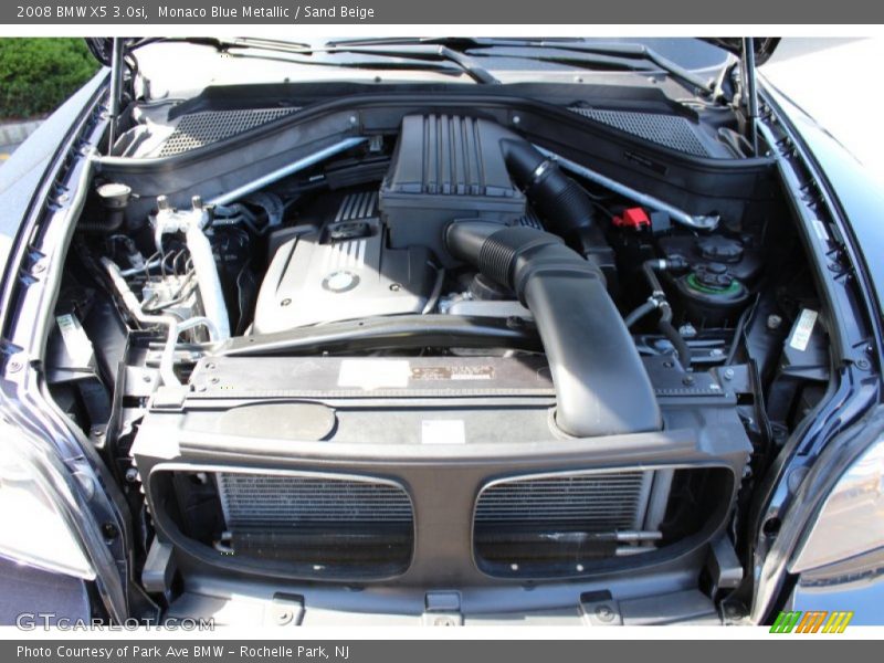 Monaco Blue Metallic / Sand Beige 2008 BMW X5 3.0si