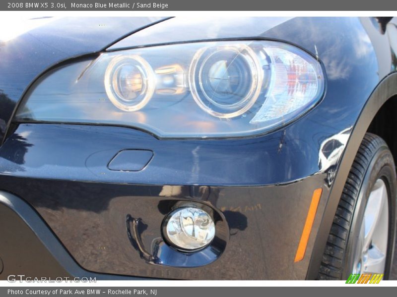 Monaco Blue Metallic / Sand Beige 2008 BMW X5 3.0si